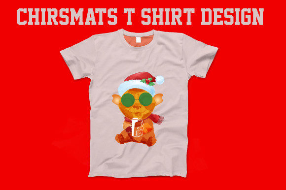 Christmas Funny T-Shirt Cartoon Graphics for Print Templates