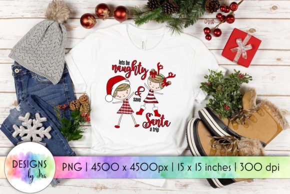 Funny Christmas Graphics for T-Shirt Designs