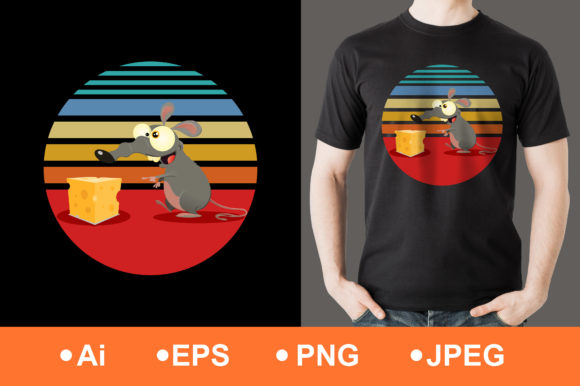Funny Rat T-shirt Graphics for Local Business Branding