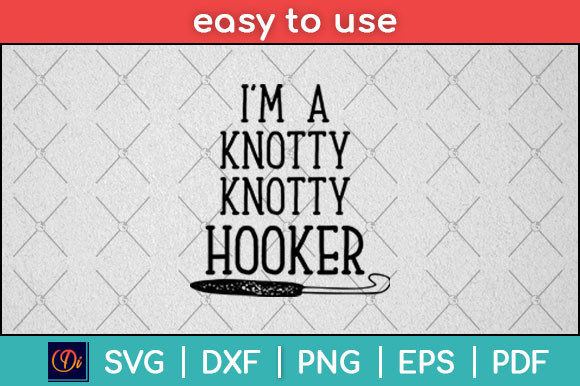 Knotty Knotty Hooker Graphics for Print Templates
