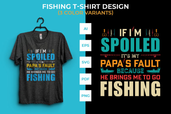Mama is My Name Fishing is My Game Graphics