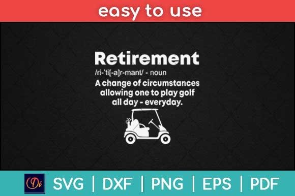 Retired Golf Graphics for Brand Campaigns